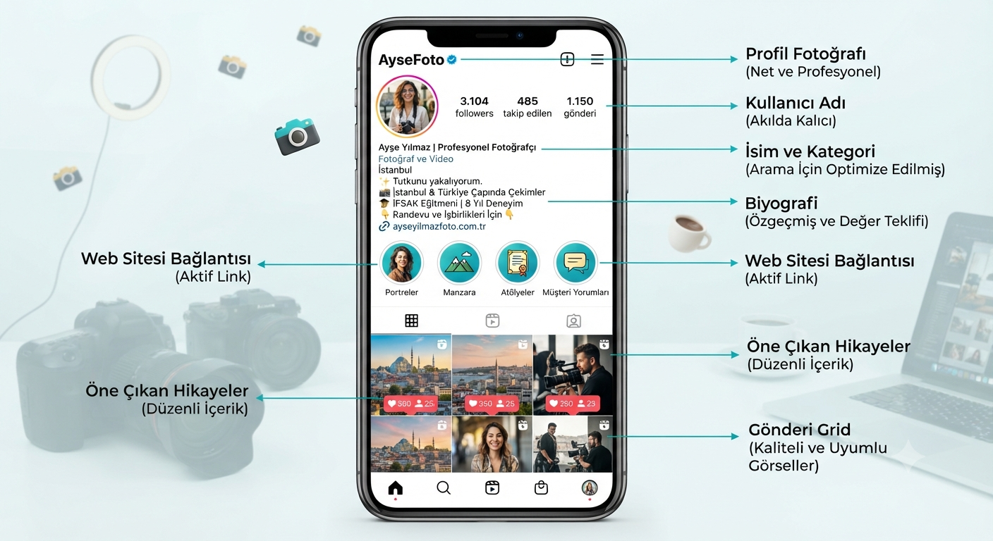 İnstagram profil örneği