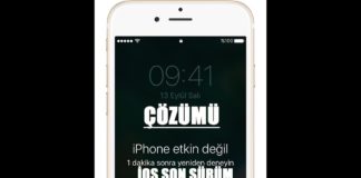 iPhone Etkin Değil iTunes'a Bağlanın Hatası ve Çözümü