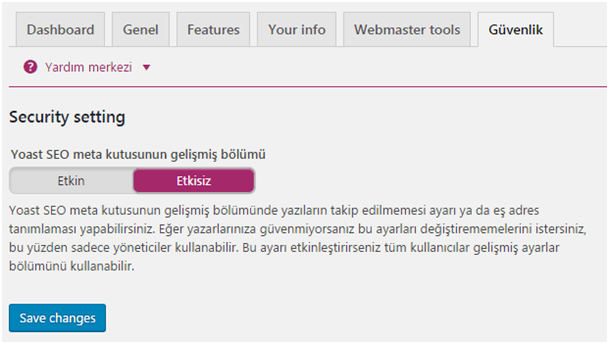 yoast-guvenlik