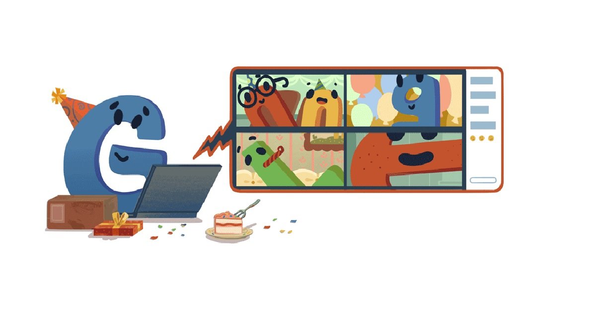 Google, 22. Doğum Gününü Manalı Bir Doodle ile Kutladı