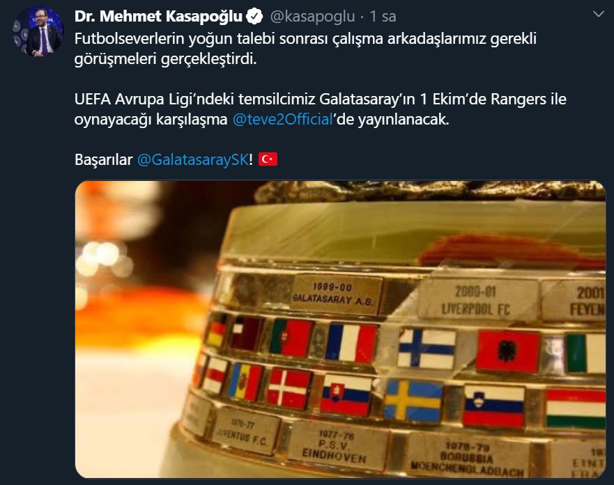 Rangers – Galatasaray Maçı Şifresiz Kanalda Yayınlanacak