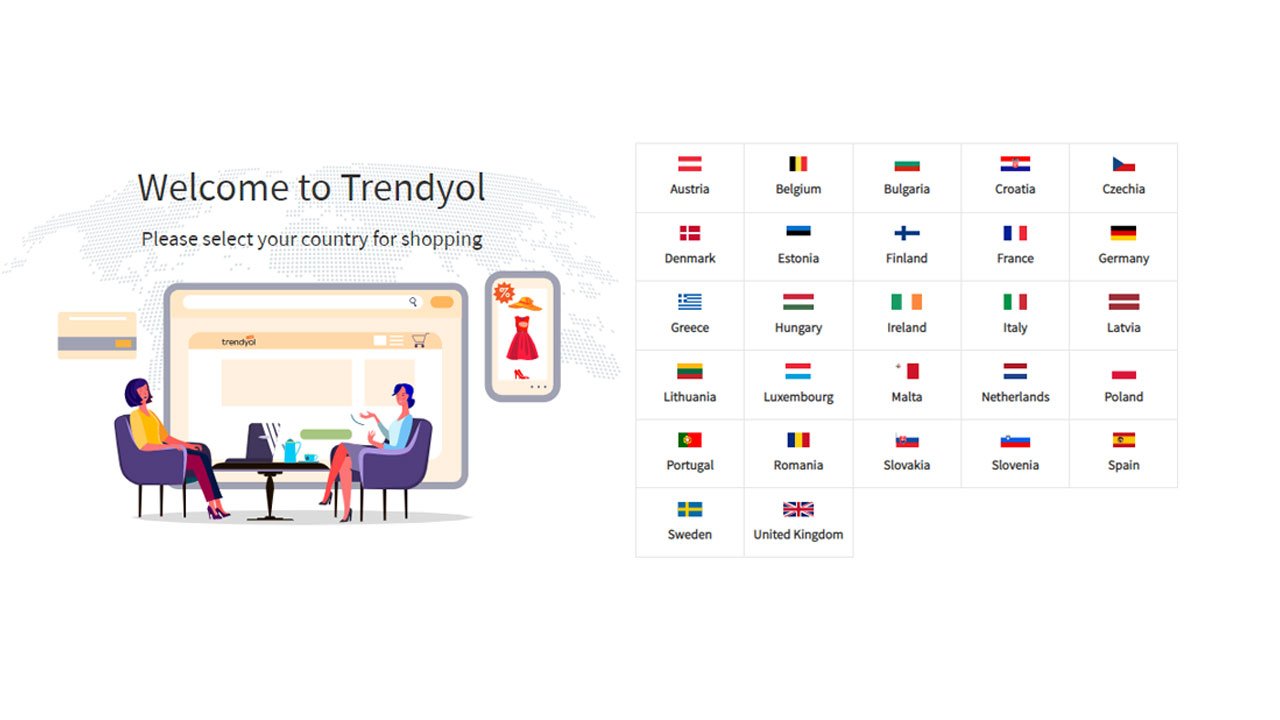 Trendyol, Avrupa’da Satış Yapacağı Siteyi Yayınladı