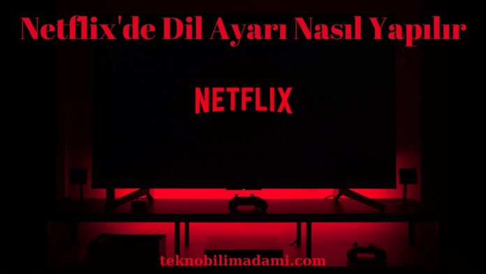 Netflix'de Dil Ayarı Nasıl Yapılır