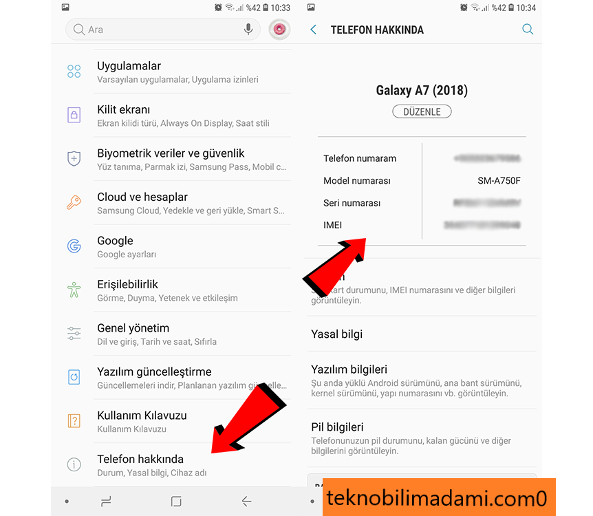 IMEI numarası nasıl öğrenilir? Android ve iPhone cihazlarda IMEI öğrenme