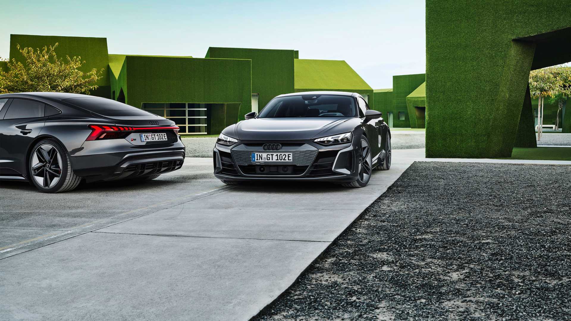 2021 Elektrikli Audi E-Tron GT Tanıtıldı