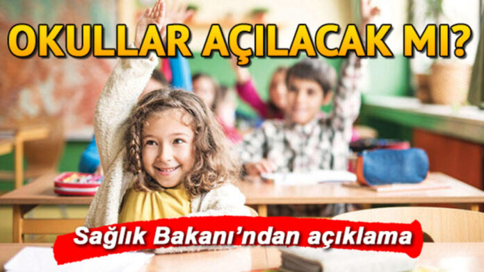 Okullar Ne Zaman Açılacak ? Yüz Yüze Eğitimle İlgili Tarihler Açıklandı