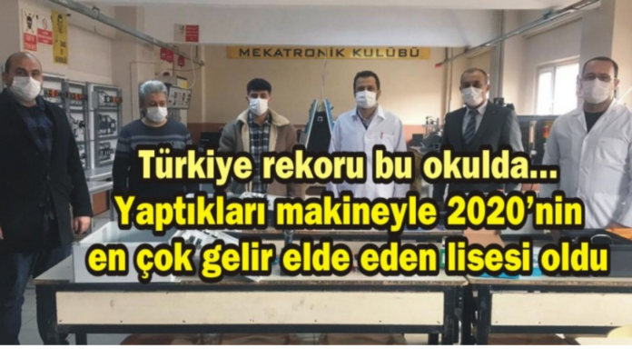 2020'nin En Çok Gelir Elde Eden Lisesi Nahit Menteşe Mesleki ve Teknik Anadolu Lisesi Oldu