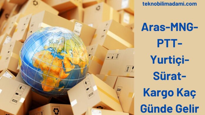 Aras-MNG-PTT-Yurtiçi-Sürat-Kargo Kaç Günde Gelir