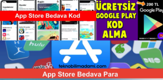 Bedava iTunes Kart Kodlari