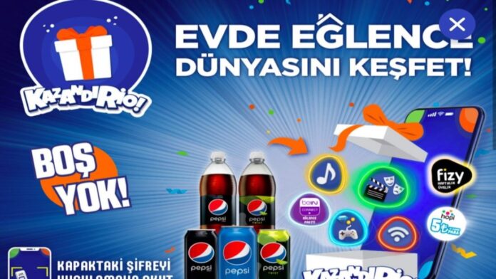 pepsi bedava mobil internet