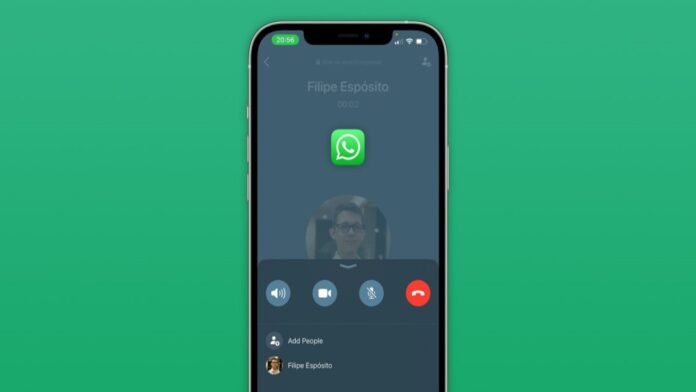 whatsapp çağrı ekranı kullanıcı arayüzü