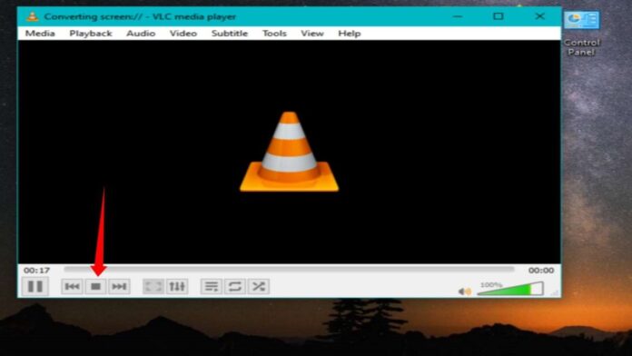 VLC Media Player win 11 ekran kaydı
