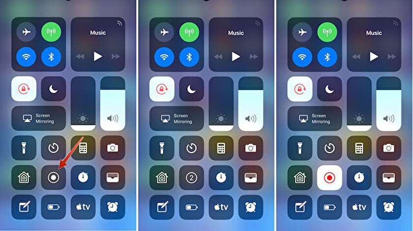 iPhone Ekran Kaydı Almak