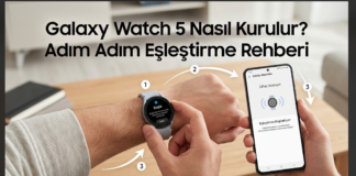 galaxy watch 5 nasıl kurulur