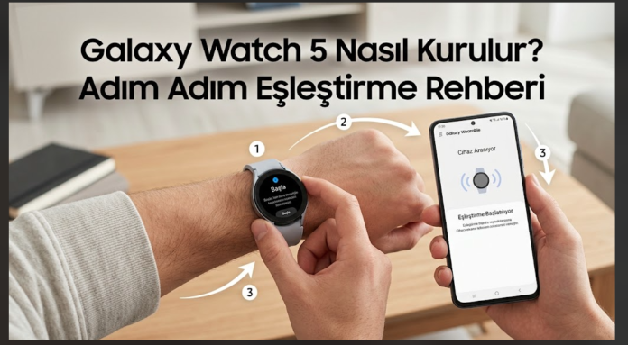 galaxy-watch5-nasil-kurulur galaxy watch 5 nasıl kurulur