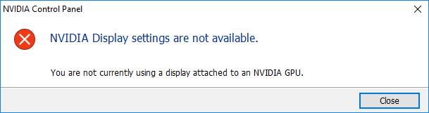Windows 11'de Nvidia Ekran Ayarları Kullanılamıyor Hatası
