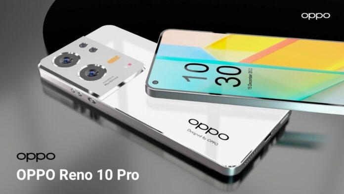 OPPO Reno 10 Pro+'nın ön ve arka tasarımını sergileyen render ortaya çıktı