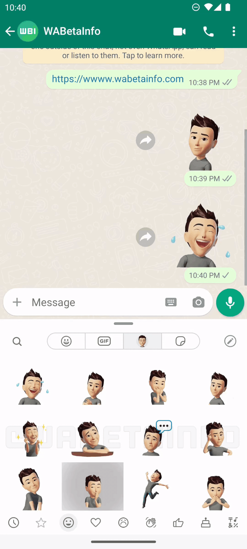 WhatsApp animasyonlu avatar özelliği üzerinde çalışıyor