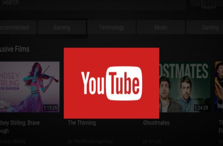 YouTube, Android TV için yeni bir kanal yan menüsü sunuyor