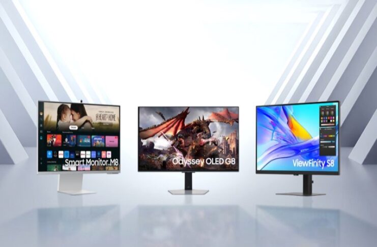 Samsung, Las Vegas'taki CES 2025 öncesinde beş yeni monitörünü tanıttı