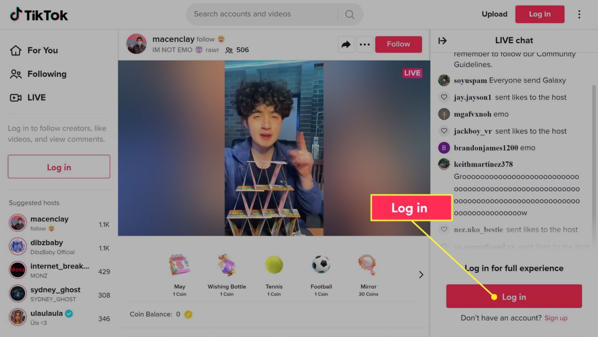 TikTok Web Sitesi için APK Sunuyor