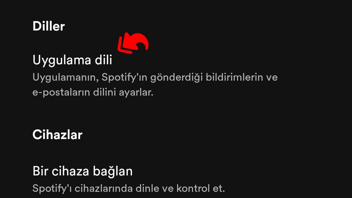 Spotify Dil Değiştirme Nasıl Yapılır?