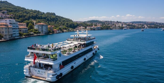 tekneyle şirket yemeği